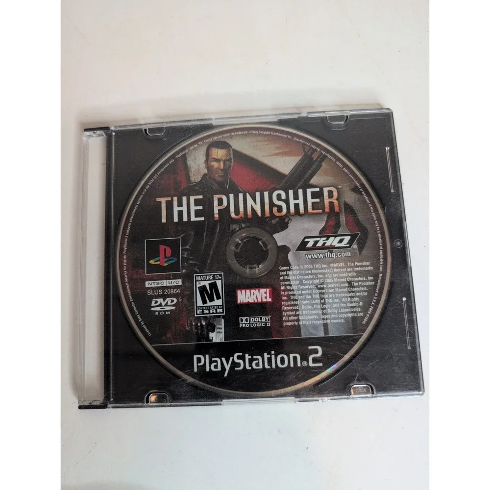The Punisher 2005 Sony PlayStation 2 PS2 Game LOOSE DISC ONLY
